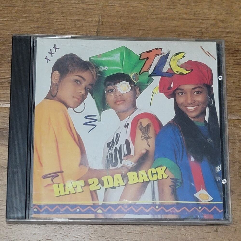 Vtg 1993 TLC HAT 2 DA BACK CD Single